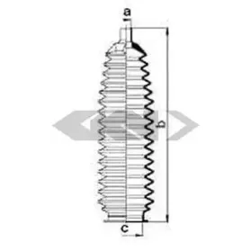 Пыльник, рулевое управление SPIDAN купить