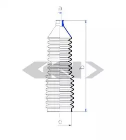Пыльник, рулевое управление SPIDAN купить