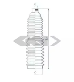 Пыльник, рулевое управление SPIDAN купить