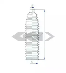 Пыльник, рулевое управление SPIDAN купить