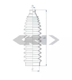 Пыльник, рулевое управление SPIDAN купить