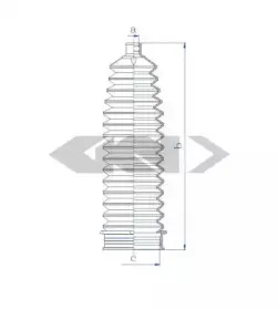 Пыльник, рулевое управление SPIDAN купить