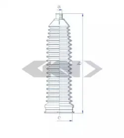 Пыльник, рулевое управление SPIDAN купить