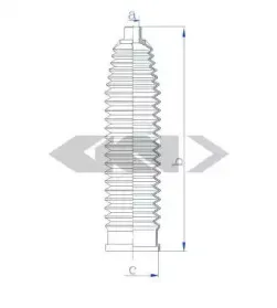 Пыльник, рулевое управление SPIDAN купить