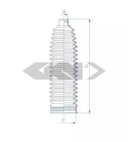 Пыльник, рулевое управление SPIDAN купить