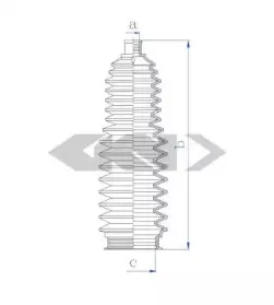 Пыльник, рулевое управление SPIDAN купить