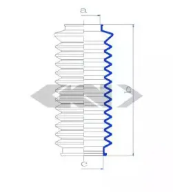 Пыльник, рулевое управление SPIDAN купить