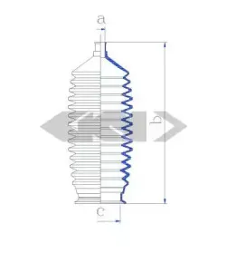 Пыльник, рулевое управление SPIDAN купить