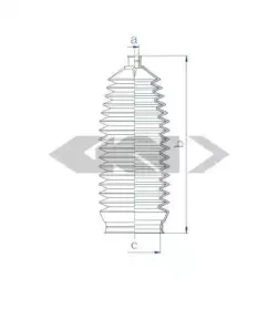 Пыльник, рулевое управление SPIDAN купить