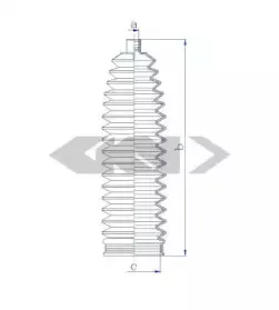 Пыльник, рулевое управление SPIDAN купить