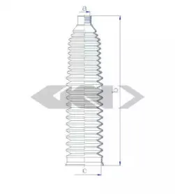 Пыльник, рулевое управление SPIDAN купить