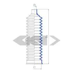 Пыльник, рулевое управление SPIDAN купить