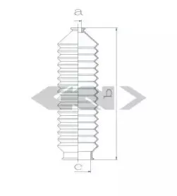 Пыльник, рулевое управление SPIDAN купить