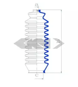 Пыльник, рулевое управление SPIDAN купить