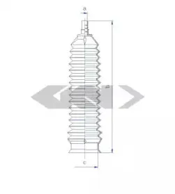Пыльник, рулевое управление SPIDAN купить