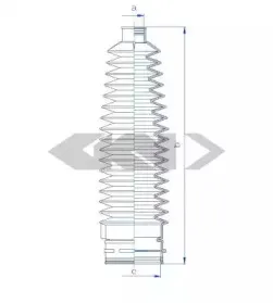 Пыльник, рулевое управление SPIDAN купить