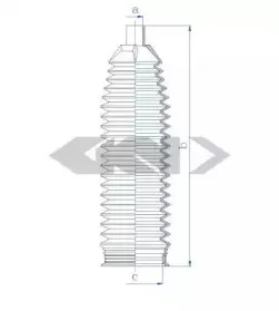 Пыльник, рулевое управление SPIDAN купить