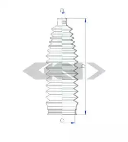 Пыльник, рулевое управление SPIDAN купить