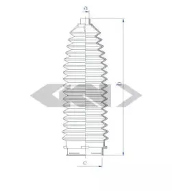 Пыльник, рулевое управление SPIDAN купить