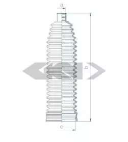 Пыльник, рулевое управление SPIDAN купить