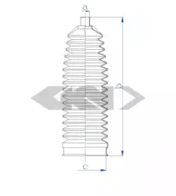 Пыльник, рулевое управление SPIDAN купить