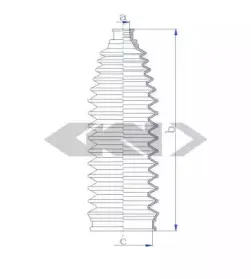 Пыльник, рулевое управление SPIDAN купить