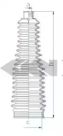 Пыльник, рулевое управление SPIDAN купить