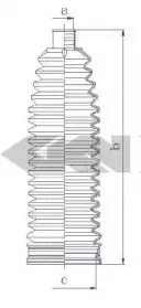 Пыльник, рулевое управление SPIDAN купить