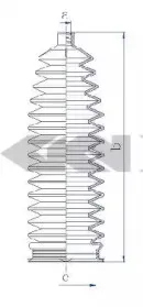 Пыльник, рулевое управление SPIDAN купить