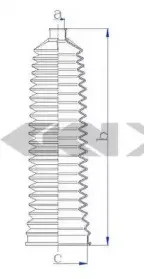 Пыльник, рулевое управление SPIDAN купить