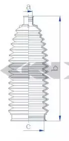 Пыльник, рулевое управление SPIDAN купить