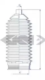 Пыльник, рулевое управление SPIDAN купить