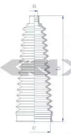 Пыльник, рулевое управление SPIDAN купить