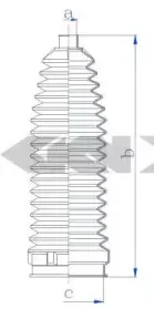 Пыльник, рулевое управление SPIDAN купить