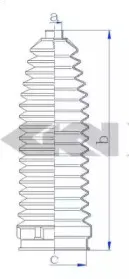 Пыльник, рулевое управление SPIDAN купить