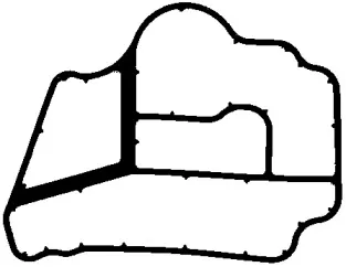 Прокладка двигуна гумова ELRING купить