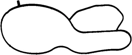 Прокладка, водяной насос ELRING купить