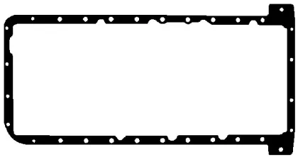 Прокладка піддону картера гумова ELRING купить