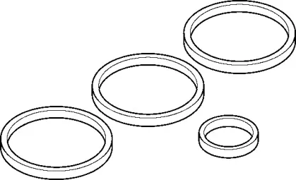 Комплект прокладок, впускной коллектор ELRING купить