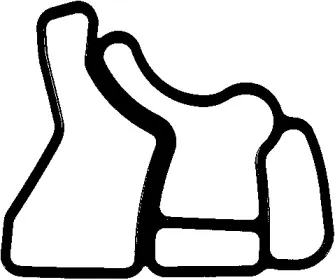 Прокладка двигуна гумова ELRING купить