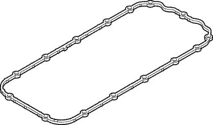 Прокладка піддону картера гумова ELRING купить