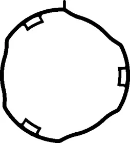 Прокладка двигуна гумова ELRING купить