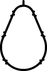 Прокладка колектора двигуна гумова ELRING купить