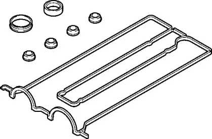Комплект прокладок, крышка головки цилиндра ELRING купить