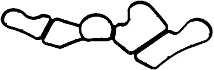 Прокладка двигуна гумова ELRING купить