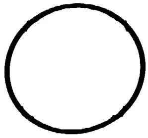 Прокладка, водяной насос ELRING купить