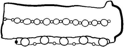 Прокладка колектора двигуна гумова ELRING купить