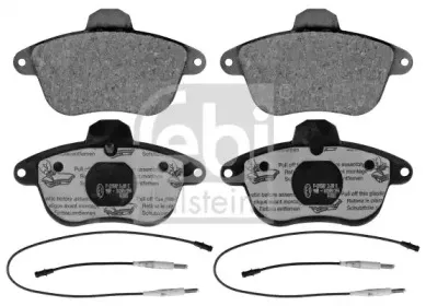 Комплект тормозных колодок, дисковый тормоз FEBI BILSTEIN купить