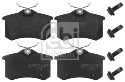 Комплект тормозных колодок, дисковый тормоз FEBI BILSTEIN купить
