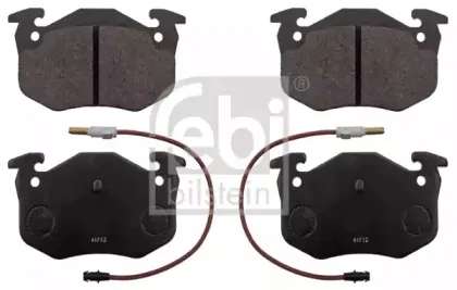 Комплект тормозных колодок, дисковый тормоз FEBI BILSTEIN купить